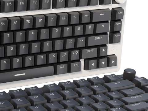 Keyboard HyperX Rise 75 3D Model