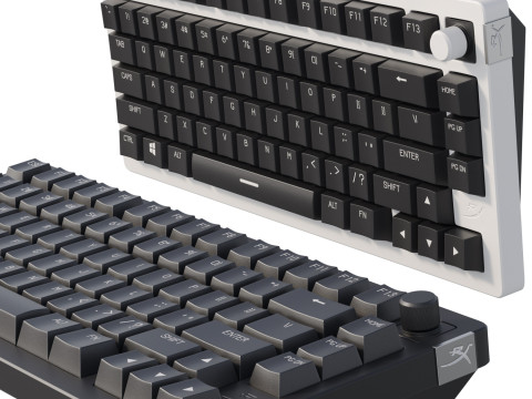Keyboard HyperX Rise 75 3D Model