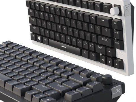 Keyboard HyperX Rise 75 3D Model