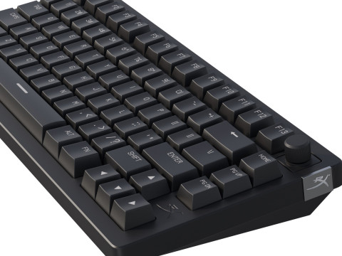 Keyboard HyperX Rise 75 3D Model