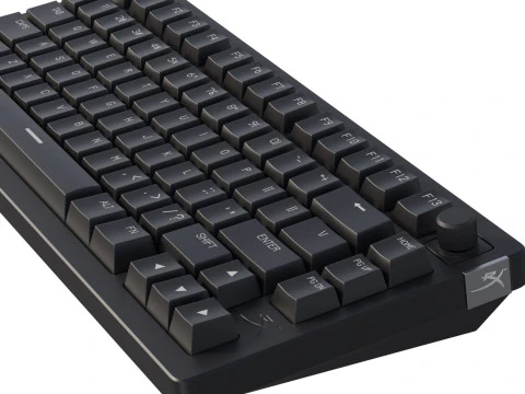 Keyboard HyperX Rise 75 3D Model