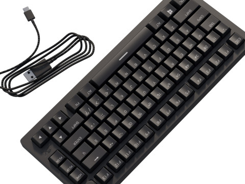 Keyboard HyperX Rise 75 3D Model