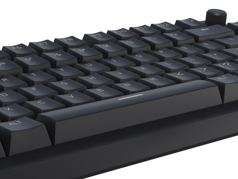 Keyboard HyperX Rise 75 3D Model