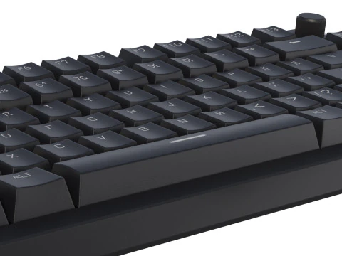 Keyboard HyperX Rise 75 3D Model