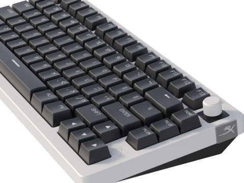 Keyboard HyperX Rise 75 3D Model