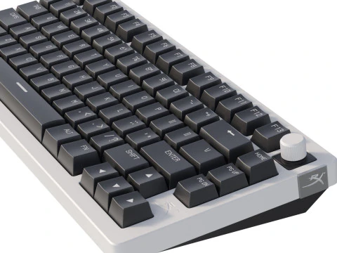 Keyboard HyperX Rise 75 3D Model