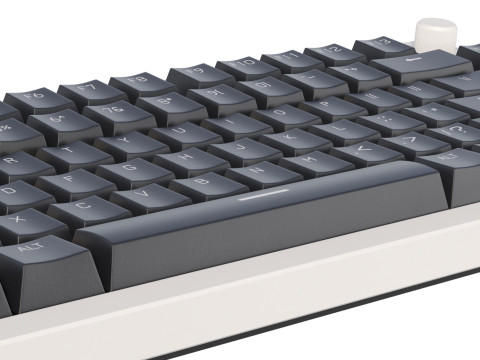 Keyboard HyperX Rise 75 3D Model