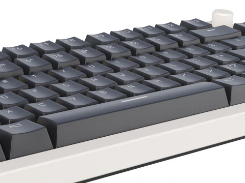 Keyboard HyperX Rise 75 3D Model