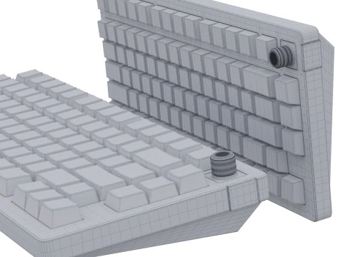 Keyboard HyperX Rise 75 3D Model