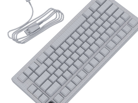 Keyboard HyperX Rise 75 3D Model
