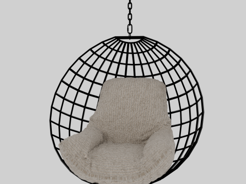 Hanging armchair Modèle 3D