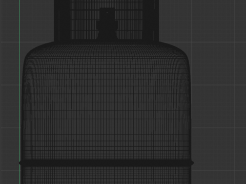Gas tank propane Modèle 3D