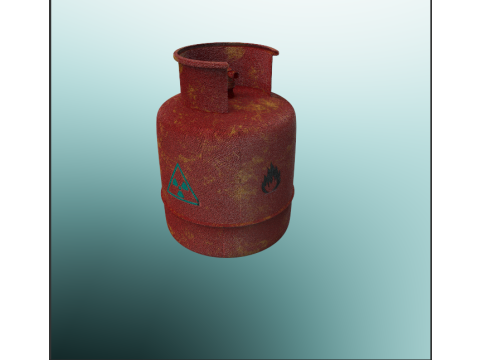 Gas tank propane Modèle 3D