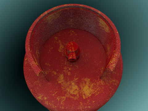 Gas tank propane Modèle 3D