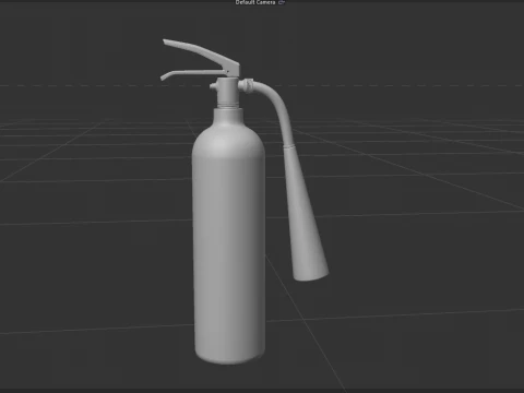 Fire Extinguisher 3D Model