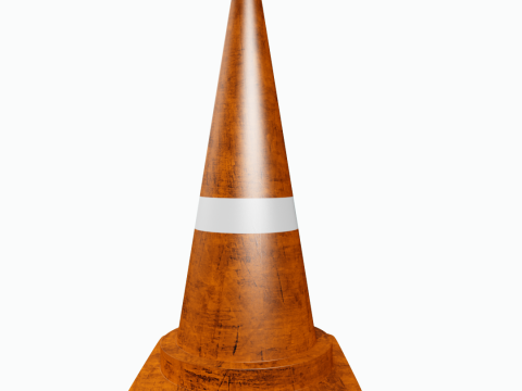 Traffic cone 3D Model