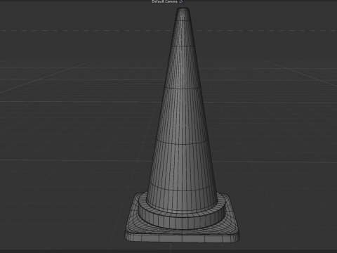 Traffic cone 3D Model