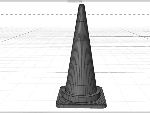 Traffic cone 3D Model