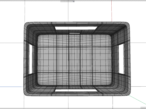 Shopping Hand Basket 3D Модель