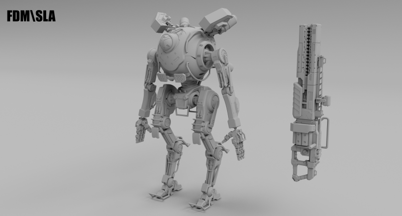 Northstar inspired by Titanfall 2 STL Files for 3D Printing Modelo de impresión 3D .c4d .max .obj .3ds .fbx .stl .blend