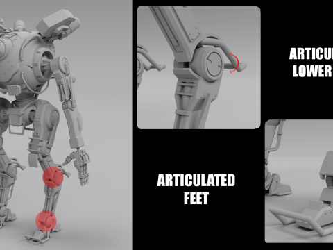Northstar inspired by Titanfall 2 STL Files for 3D Printing Modelo de impresión 3D