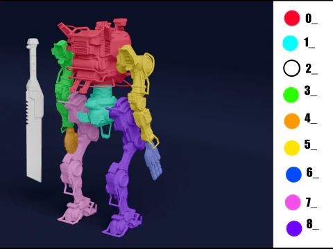 Ronin inspired by Titanfall 2 STL Files for 3D Printing 3D Print Model