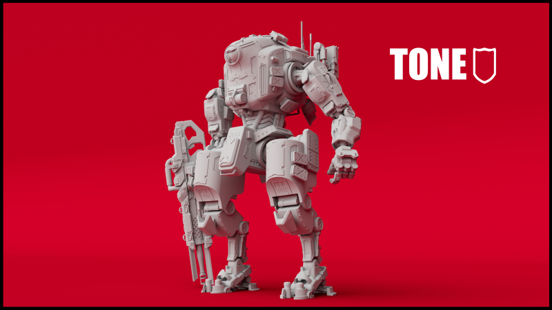 Tone inspired by Titanfall 2 STL Files for 3D Printing 3D 打印模型 .c4d .max .obj .3ds .fbx .stl .blend 