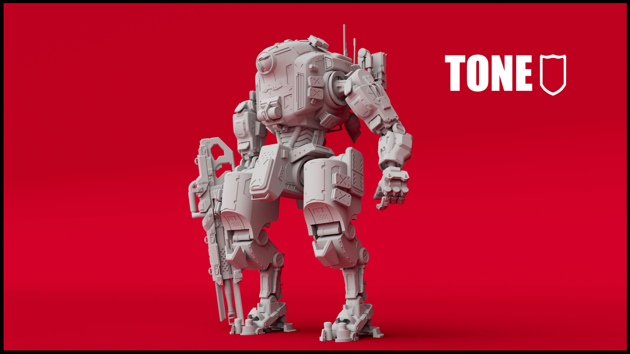 Tone inspired by Titanfall 2 STL Files for 3D Printing 3D Print Model .c4d .max .obj .3ds .fbx .stl .blend 