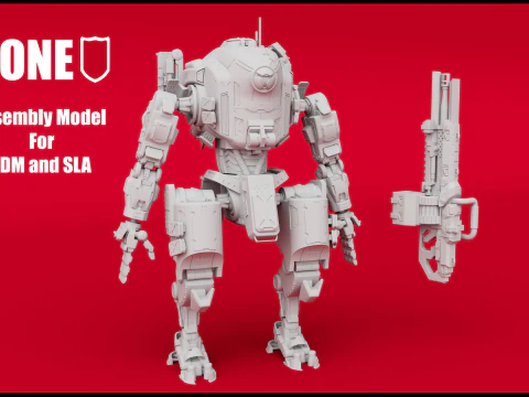 Tone inspired by Titanfall 2 STL Files for 3D Printing 3D Print Model