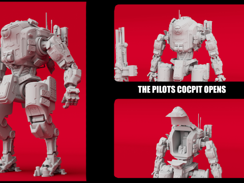 Tone inspired by Titanfall 2 STL Files for 3D Printing 3D 打印模型