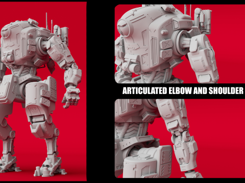 Tone inspired by Titanfall 2 STL Files for 3D Printing 3D 打印模型