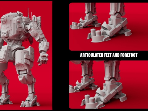Tone inspired by Titanfall 2 STL Files for 3D Printing 3D 打印模型