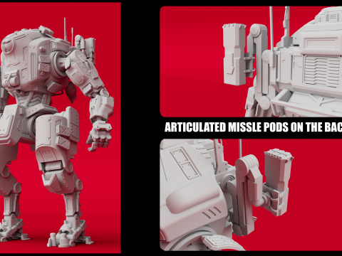 Tone inspired by Titanfall 2 STL Files for 3D Printing 3D 打印模型