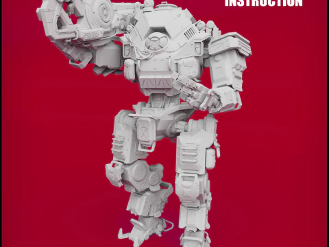 Ion inspired by Titanfall 2 STL Files for 3D Printing 3D Print Model