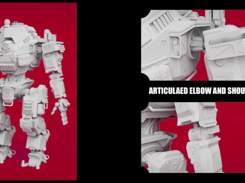 Ion inspired by Titanfall 2 STL Files for 3D Printing 3D Print Model