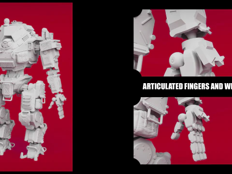 Ion inspired by Titanfall 2 STL Files for 3D Printing 3D Print Model