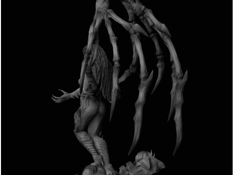 Sarah Kerrigan Queen of Blades StarCraft II 3D Print Model