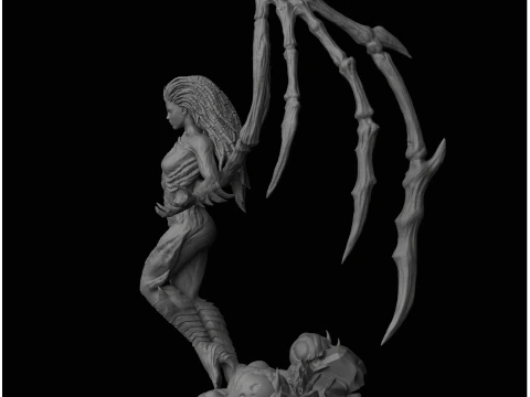 Sarah Kerrigan Queen of Blades StarCraft II 3D Print Model