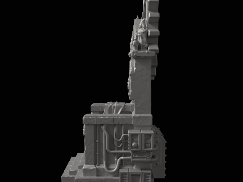 Imperial Throne 3D Printable Miniature 3D Print Model