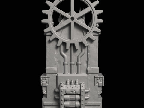 Imperial Throne 3D Printable Miniature 3D Print Model
