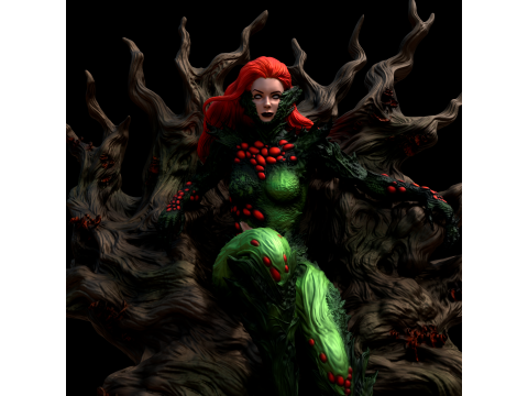 Hiedra venenosa con disfraz de hongo inspirada en la serie de cómics de 2022 Modelo de impresión 3D