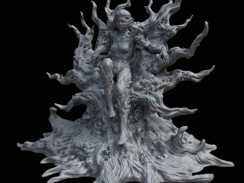 Poison Ivy in Classic and Fungal Costumes Inspired by DC Comics Model Cetak 3D
