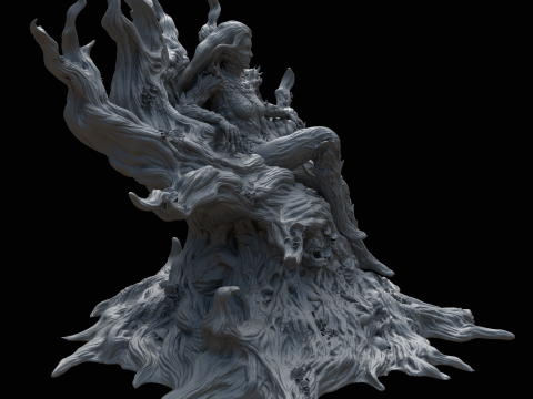 Poison Ivy in Classic and Fungal Costumes Inspired by DC Comics Model Cetak 3D