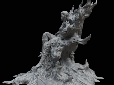 Poison Ivy in Classic and Fungal Costumes Inspired by DC Comics Model Cetak 3D