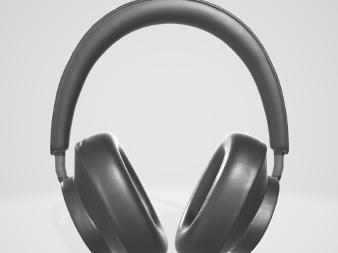 Over-ear headphones 3D Model