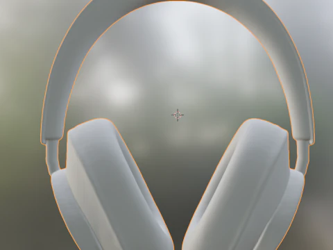Over-ear headphones 3D Model