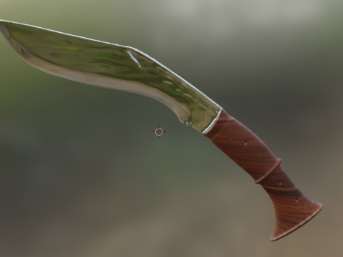 Curved Saber 3D 模型