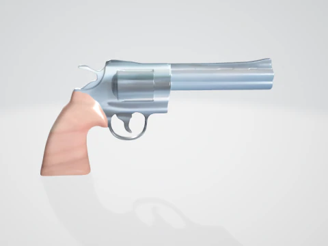 Revolver 3D Model