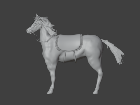 Horse3Dmodel Modelo 3D