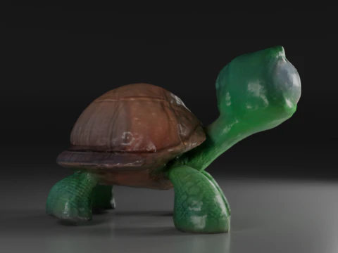 Turbo Turtle 3D Print Model